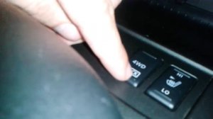 Nissan Murano (Ниссан Мурано): Как включить полный привод и блокировку дифференциала