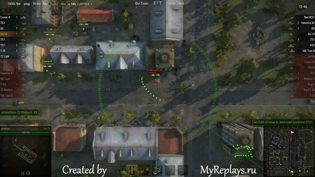 WOT: Ensk - SU-18 - 2 frags смотреть онлайн
