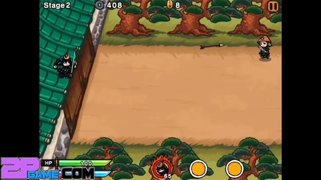 Samurai Defender STAGE 1~3 Walkthrough [IOS] смотреть онлайн