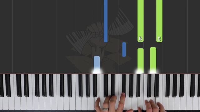 Le chant du pâtre / ABRSM Piano Grade 2 2021 & 2022, B:2 / Synthesia Piano tutorial смотреть онлайн