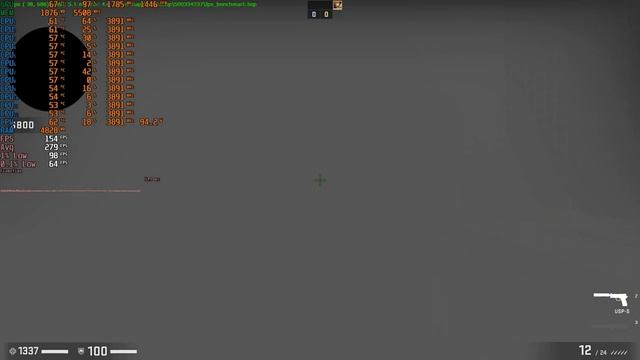 Тест Xeon E5-1650 @3.9 ghz в игре Counter strike Global Offensive смотреть онлайн