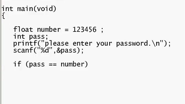Password prompt C tutorial easy... смотреть онлайн