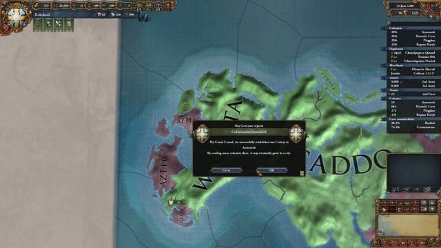EU4 The Cossacks - Land Theft [14] - Random New World / Custom Nation смотреть онлайн