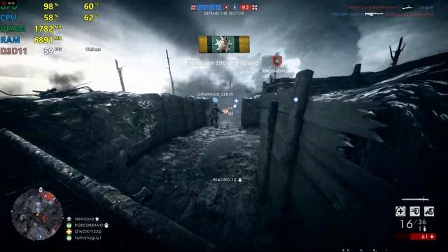 HD 7850 / R7 265 | Battlefield 1 - 1080p Low, Medium and High смотреть онлайн