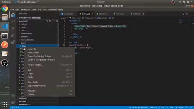 Routing | #3 | Nuxt Js Tutorial in Hindi смотреть онлайн