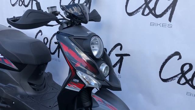 SYM CROX 125 SCOOTER смотреть онлайн