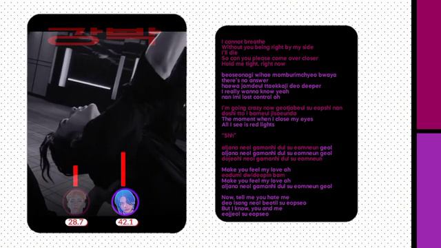 Stray Kids (Bangchan And Hyunjin) - Red Lights (강박) (Line Distribution + Easy Lyrics Color Coded)