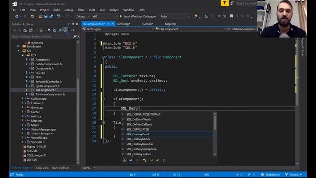 How To Make A Game #18 : Tile Map & Tile Set implementation SDL2 Tutorial смотреть онлайн