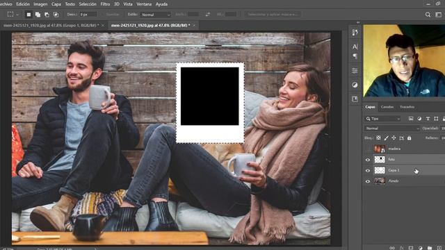 como crear el mejor EFECTO de FOTO POLAROID con Photoshop?crear COLLAGE de fotos con Photoshop смотреть онлайн