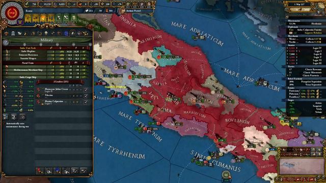 ДВА ЛЕГИОНА! Рим Europa Universalis 4 №7 смотреть онлайн