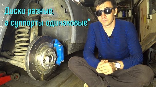 Тормоза от W220 S500 в W201