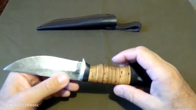 Отличный охотничий нож из стали D2. Обзор и тесты. смотреть онлайн