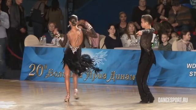 Zakhar Goncharov - Natalia Krashchenko, RUS, 1/4 Samba смотреть онлайн