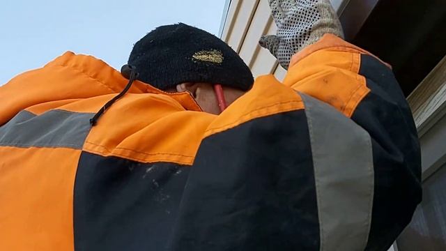 Как сделать правильно откосы из железа на сайдинг,весь процесс. смотреть онлайн
