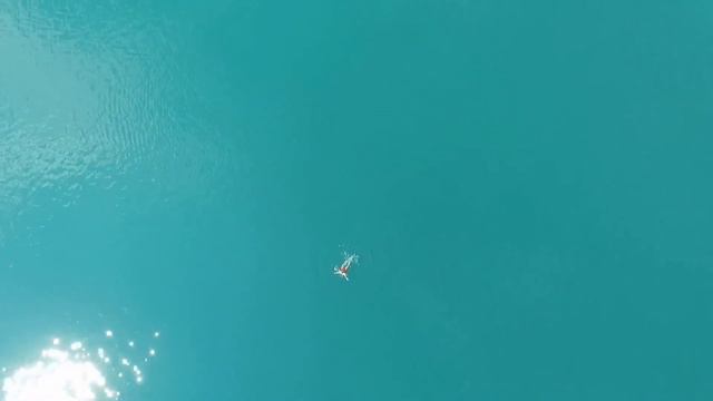 Польша Краков Плаваем в озере Квадрокоптер dji phantom3 смотреть онлайн