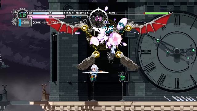 Touhou Luna Nights - Remilia Boss fight смотреть онлайн