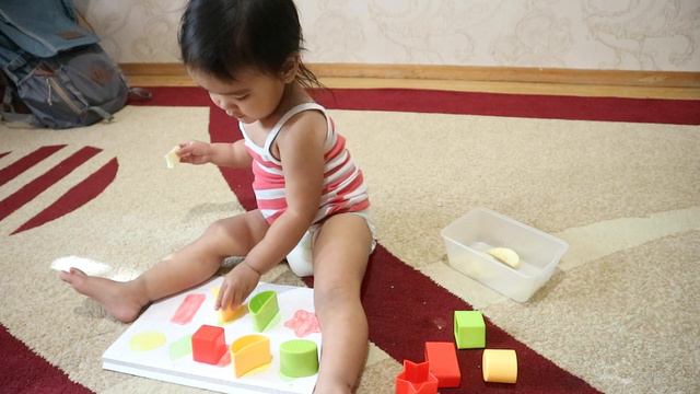 Easy Shape Matching DIY for Toddlers | AliceSerye #17 смотреть онлайн