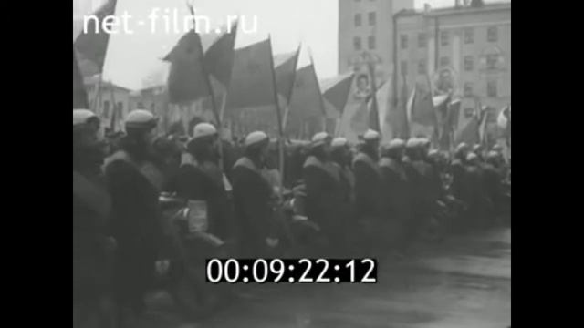 1963г. Смоленск. мотоэстафета смотреть онлайн