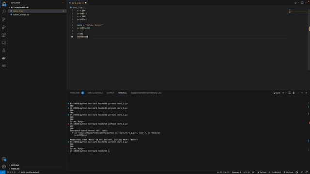 Python O'zbek Tilida - Dars 02 - O'zgaruvchilar yoki Variables смотреть онлайн