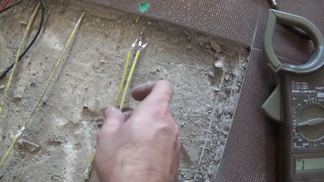 Ремонт теплого пола 2. Поиск повреждения нагревательного мата. Установка муфты. смотреть онлайн