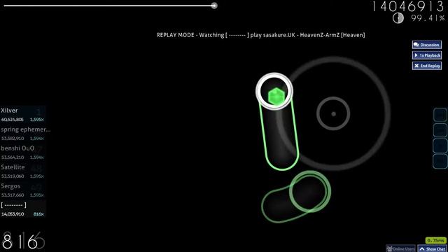 osu! sasakure.UK - HeavenZ-ArmZ [Heaven] смотреть онлайн