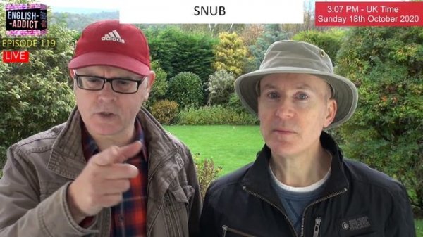 English Addict - live stream - Ep 119 / Sunday 18th October 2020 / what does Boycott mean?