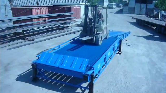 Перегрузочная эстакада шириной 3 метра и длиной 18 метров