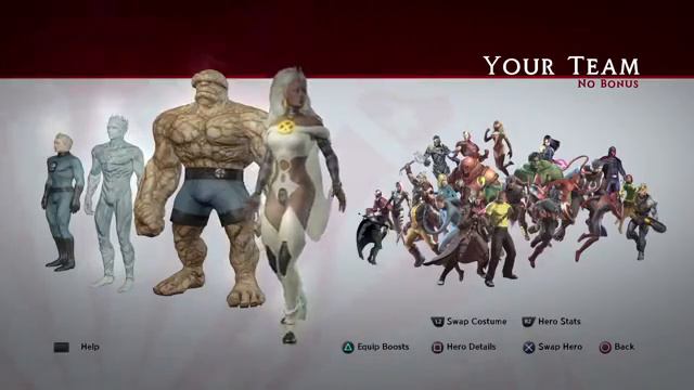 Все Персонажи и Костюмы   Marvel Ultimate Alliance 2