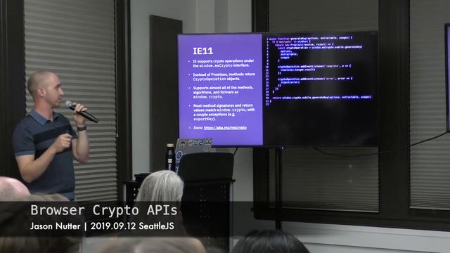 Browser Crypto APIs смотреть онлайн