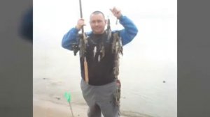Ловля бычка на Азовском море в Мариуполе!