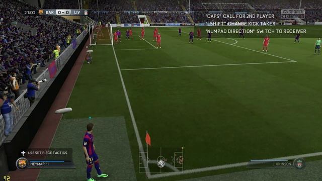 GTX 660 FIFA 15 DEMO GAMEPLAY MAXED OUT (SHOWING FPS) смотреть онлайн