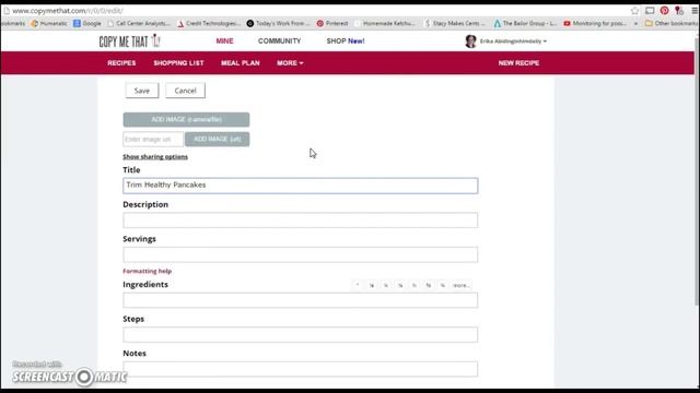 Copy Me That Tutorial~Adding Recipes to The Meal Planner смотреть онлайн