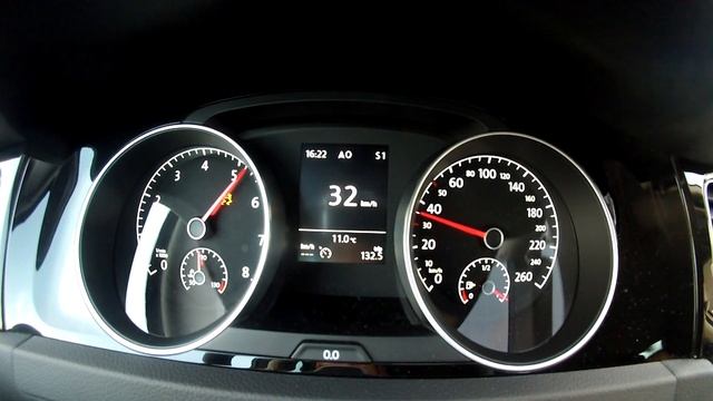 2015 VW Golf VII 1.4 TSI (125hp) - Acceleration 0-150 km/h смотреть онлайн