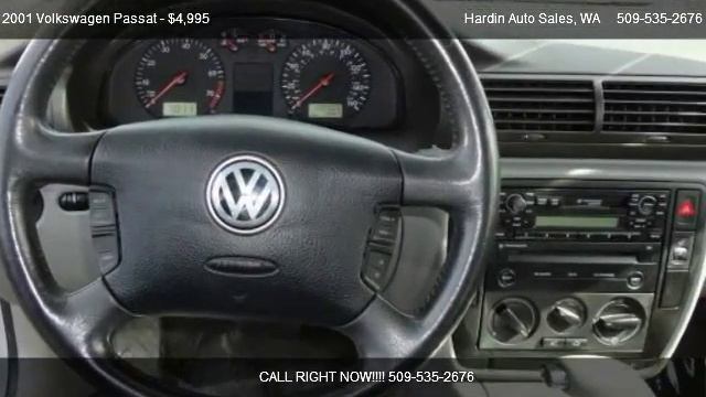 2001 Volkswagen Passat GLS - for sale in Spokane, WA 99202 смотреть онлайн