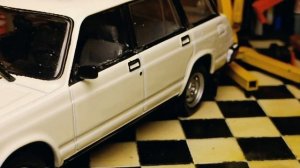 Тюнинг: как из deagostini сделать dip models!?  / доработка модели ваз 2104