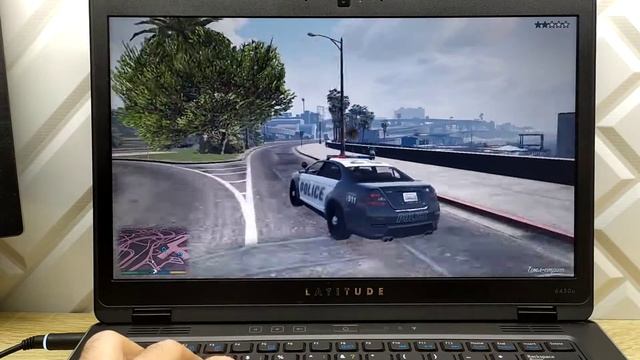Game test GTA 5 - Dell 6430u/ i7-3667u/ 8gb/ HD graphic 4000/ ssd 128gb (отключены тени) смотреть онлайн