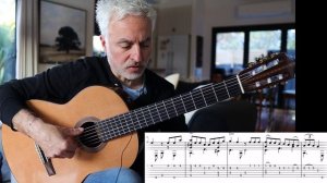 El Choclo Fingerstyle Guitar Tutorial (arranged Sergio Ercole - Villoldo) Tango Guitar