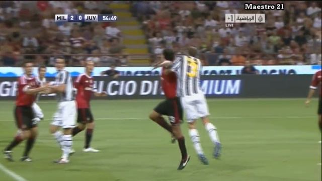 Highlights AC Milan 2-1 Juventus - 21/08/2011 смотреть онлайн