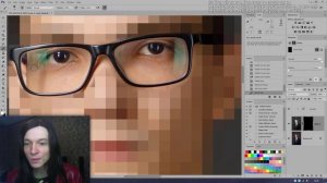 Как удалить блики с очков в фотошопе - Стив Ласмин