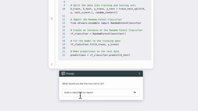 Prompt - Random Forest Classifier смотреть онлайн