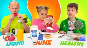 Miss Katy - Полезная еда или жидкая Челлендж