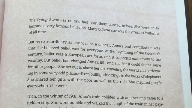 Swan: The Life and Dance of Anna Pavlova Read Aloud смотреть онлайн