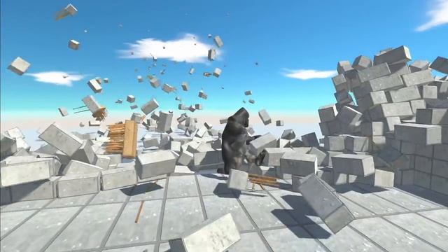 GOD BALLISTA Blowing Away Titans from ALL UNITS in Castle Animal Revolt Battle Simulator смотреть онлайн