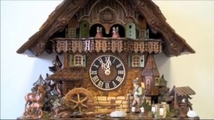 23 cuckoo bird calls in 50 seconds - Cuckoo Clock 'Coo Coo" Compilation