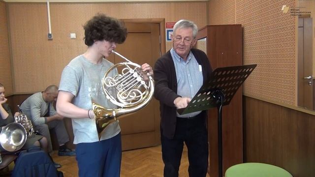 Карпец В.Н. Мастер-класс(валторна) в рамках X Международного Конкурса-фестиваля им. Ю.Н.Должикова смотреть онлайн