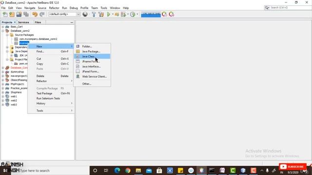 Lec-1 : Java mysql connection (Apache netbeans 12) in hindi смотреть онлайн