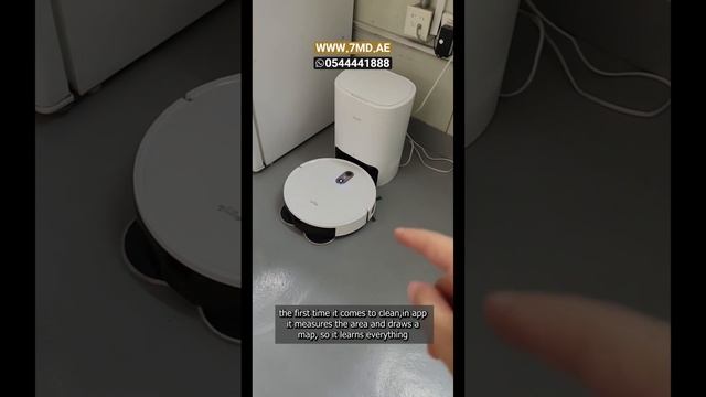 المكنسة الربوتية Robot Vacuum Deerma смотреть онлайн