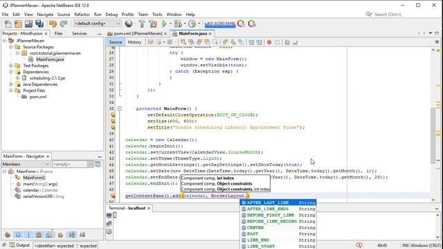 Referencing Scheduling for Java Swing From a Local Jar in Apache NetBeans смотреть онлайн