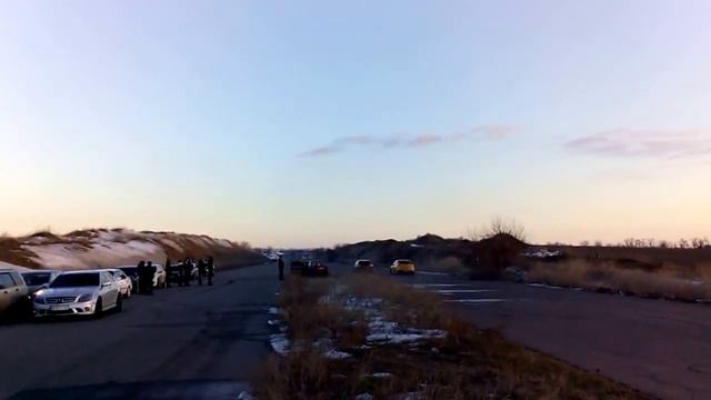 Audi RS3 8P APR Stage 2 430 h.p. vs Mitsubishi Lancer Evo X tuned 420 h.p. roll on смотреть онлайн