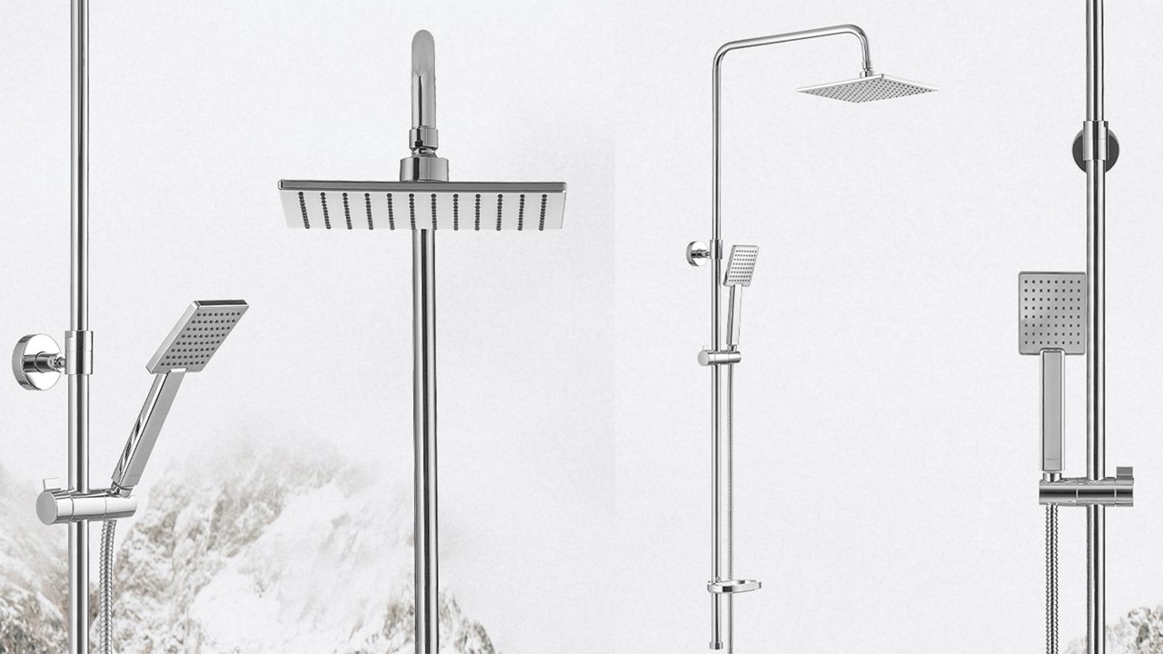 Распаковка семейного душа с верхним подключением Swedbe Calypso 5064 смотреть онлайн